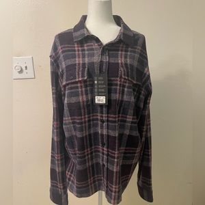 Men’s Seven Diamonds flannel shirt XXL NWT